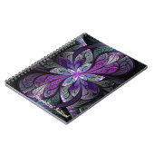 Carnet personnalisé par Violett de Chanteuse de La (Côté gauche)