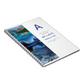 Carnet personnalisé Photos Modèle Texte initial (Côté Droit)