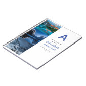 Carnet personnalisé Photos Modèle Texte initial (Côté gauche)