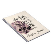 Carnet Personnalisé Pour Un Temps Tel Que Cette Écriture (Côté Droit)