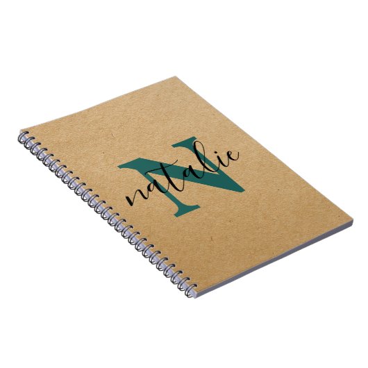 carnet personnalisé Recyclé à l'aspect papier (Côté Droit)