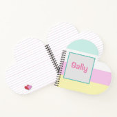 Carnet Personnalisé Retourné À L'École (Intérieur)