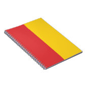 Carnet PERSONNALISÉ Rouge & Or (Côté Droit)