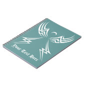 Carnet personnalisé Tribal Angel (Côté gauche)