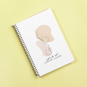 Carnet Personnalisé, Une Ligne, Amour, Boho, Arabe