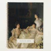 Carnet personnalisé Vintage d'art (Devant)