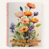 Carnet Personnalisée Grande Chose Inspirationnelle (Devant)