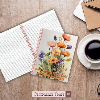 Carnet Personnalisée Grande Chose Inspirationnelle