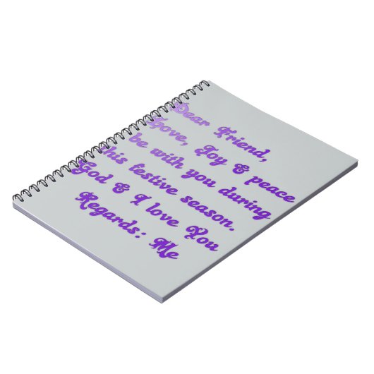 Carnet Personnaliser (Côté gauche)