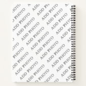 Carnet Personnaliser Ajouter un nom Photo ou oeuvre d'art (Dos)