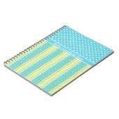 Carnet : Personnaliser : Daffodiles, Stripes, Polk (Côté gauche)