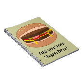 Carnet Personnaliser de ce graphique Hamburger (Côté Droit)