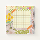 Carnet Personnaliser de jolis champignons vintage pour le (Dos)