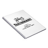 Carnet Personnaliser Funny Tractor (Côté Droit)