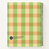 Carnet Personnaliser le logo de l'entreprise | Thème Hotd (Dos)