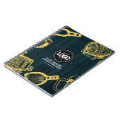 Carnet Personnaliser le thème de la brasserie Dark Green (Côté gauche)
