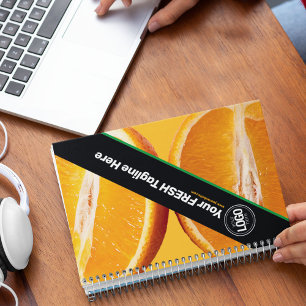 Carnet Personnaliser l'entreprise Orange Company