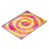 Carnet Personnaliser les couleurs jaune, orange, rose et  (Côté gauche)