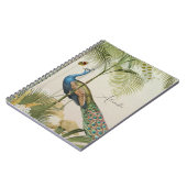 Carnet Personnaliser Peacock avec papillons (Côté gauche)