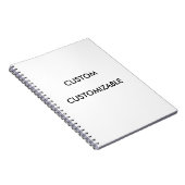 Carnet Personnaliser personnalisable vide personnalisé (Côté Droit)