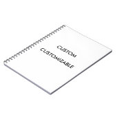 Carnet Personnaliser personnalisable vide personnalisé (Côté gauche)