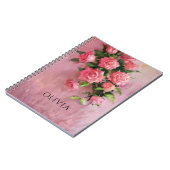 Carnet Personnaliser Un rêve dans les tons rose (Côté gauche)