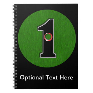 Carnet Personnalisez ce trou chanceux de golfeur dans une