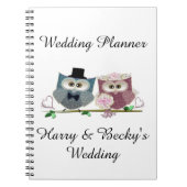 Carnet Personnalisez le bloc - notes de wedding planner (Devant)