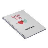 Carnet Personnalisez notre Love Story (Côté Droit)