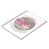 Carnet Personnalisierbar Nom Prinzessin Wanderschuhe (Côté gauche)