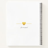 Carnet Personnalisierbarer Foto Hochzeit (Dos)