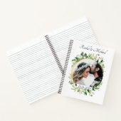 Carnet Personnalisiert Floral Foto (Intérieur)