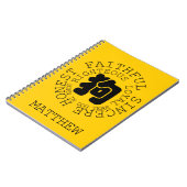 Carnet Personnalité Chien chinois Zodiac Chien Nom de l'a (Côté gauche)