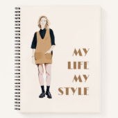 Carnet Personnalité moderne (Devant)