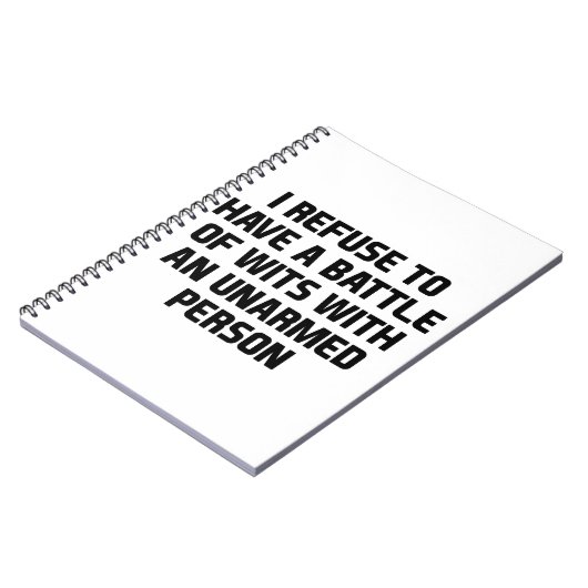 Carnet Personne sans armes (Côté gauche)