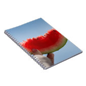 Carnet Personne tenant de la pastèque tranchée (Côté Droit)