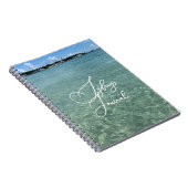 Carnet personnel de notes sur l'eau de mer (Côté Droit)