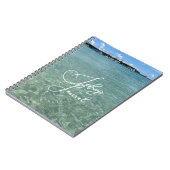 Carnet personnel de notes sur l'eau de mer (Côté gauche)