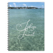 Carnet personnel de notes sur l'eau de mer (Devant)