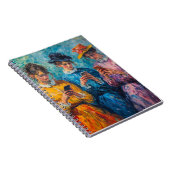 Carnet Personnes du 19e siècle utilisant des smartphones (Côté Droit)