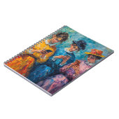 Carnet Personnes du 19e siècle utilisant des smartphones (Côté gauche)