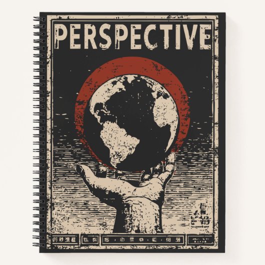 Carnet Perspective vintage | Art conscient (Devant)