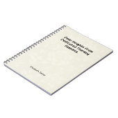 Carnet Perspicacité approfondie grâce à des séances de th (Côté gauche)