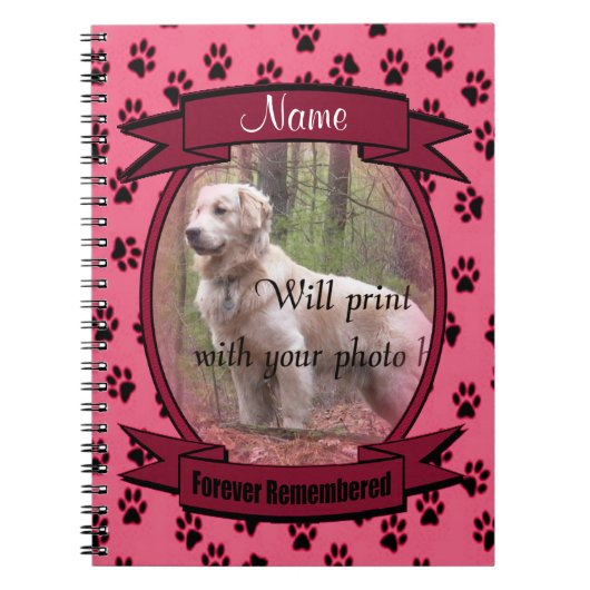 Carnet Perte pour animaux de compagnie - Chien ou Chat - (Devant)