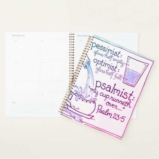 carnet pesimiste/optimiste (Devant avec enveloppe)