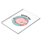 Carnet Pet de Cerveau Blague Anatomique Drôle  (Côté gauche)