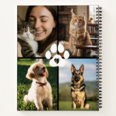 Carnet Pet Lover's Custom Photo & Name Notebook (Dos)