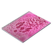 Carnet pétal rose Foxglove (Côté gauche)