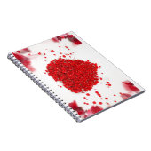 Carnet Pétales de coeur (Côté Droit)