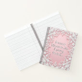 Carnet Pétales de dentelle en fleurs (Intérieur)